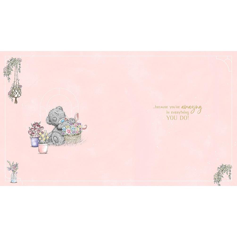 Mother's Day Wishes Me to You Bear Mother's Day Card Extra Image 1